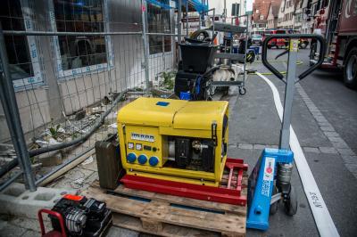 Neuffen: Tiefgarage und Mehrfamilienhausneubau mutwillig unter Wasser gesetzt